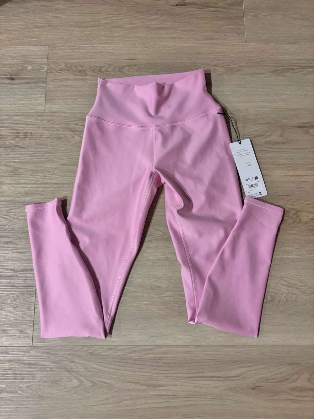 ALO Yoga High-Waist Legging Candy Heart Pink MSRP $134 - Picture 2 of 5